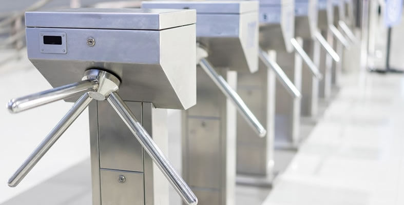 access control turnstiles